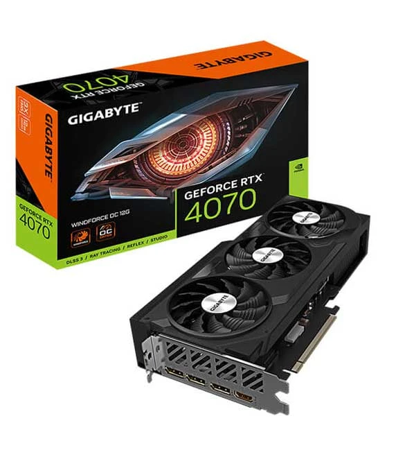 GIGABYTE GeForce RTX 4070 WINDFORCE OC 12G Graphics Card
