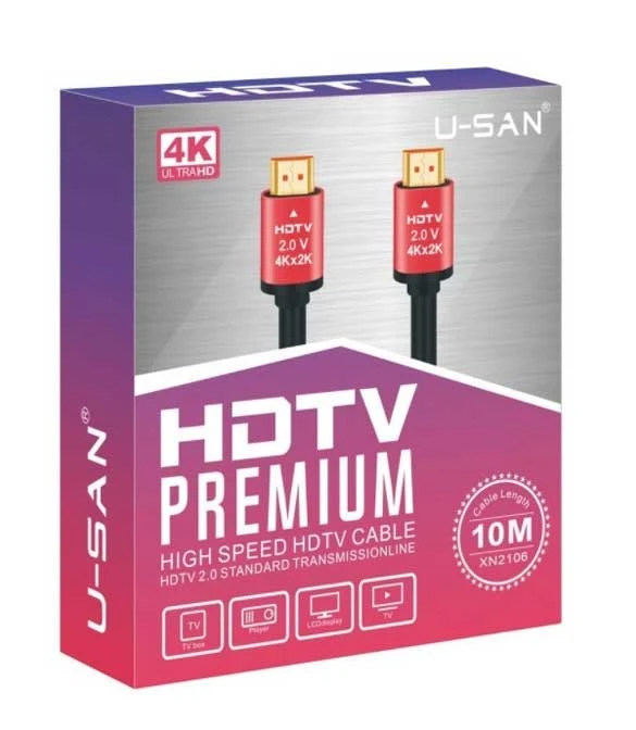 كابل HDMI 4K من USAN بطول 10 أمتار