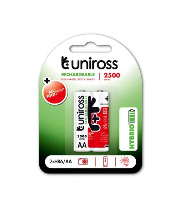 Uniross Rechargeable 2500mAh AA Battery