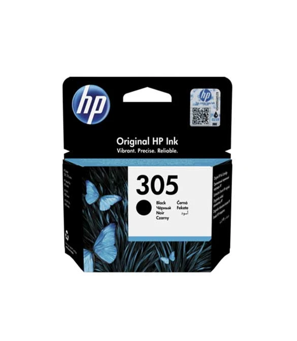 خرطوشة الحبر الأسود الأصلية HP 305