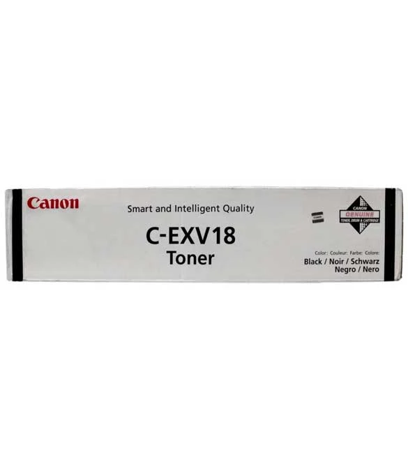 خرطوشة حبر كانون C-EXV18 سوداء متوافقة مع آلات النسخ ir-1018/ir1022/ir1024