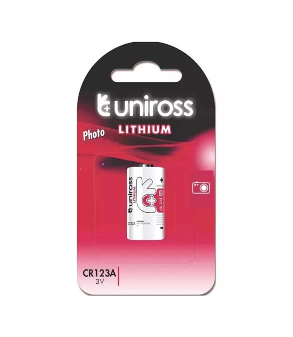 Uniross CR123A 3V Industrial Lithium Battery