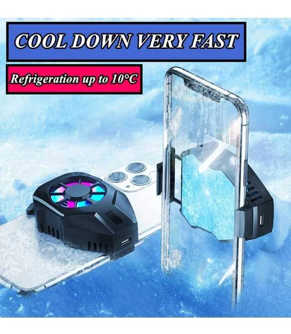 L01 Mobile Phone Cooling Fan - White