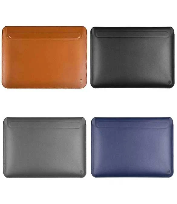 WiWU SkinPro Portable Stand Sleeve 14.2 - Brown