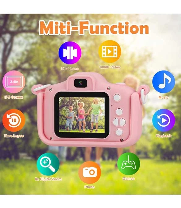 Children's Fun Camera - Black Cat sheriff Theme