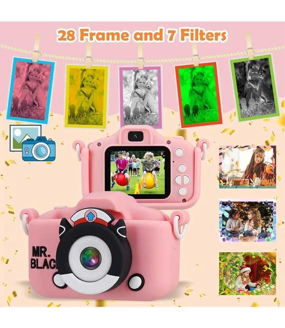 Children's Fun Camera - Black Cat sheriff Theme