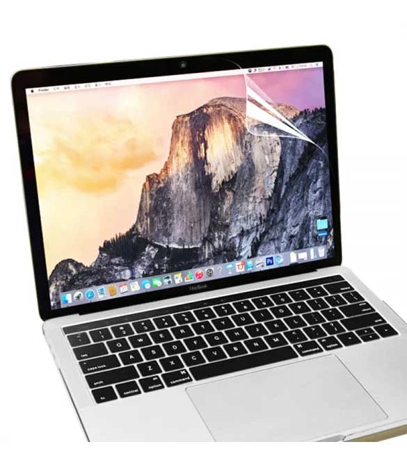 واقي شاشة WiWU لجهاز MacBook (جديد 13.3 بوصة pro و 13.3 بوصة air / 2020 ، 13.3pro / 2022) Retina - شفاف