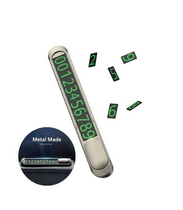 WiWU CH021 Lotto Vehicle Temporary Parking Card