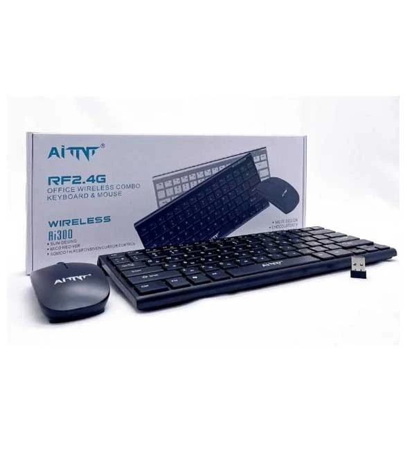 لوحة مفاتيح وماوس لاسلكية AITNT Ai300