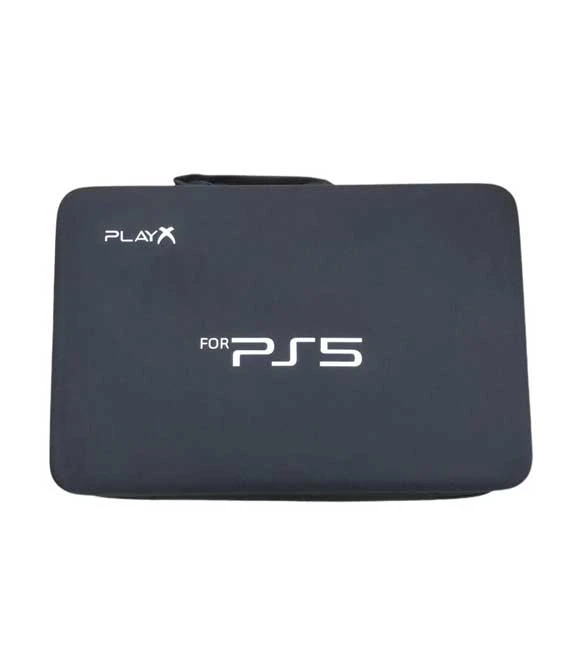 حقيبة تخزين للسفر من PlayX لجهاز PS5 Slim - أسود