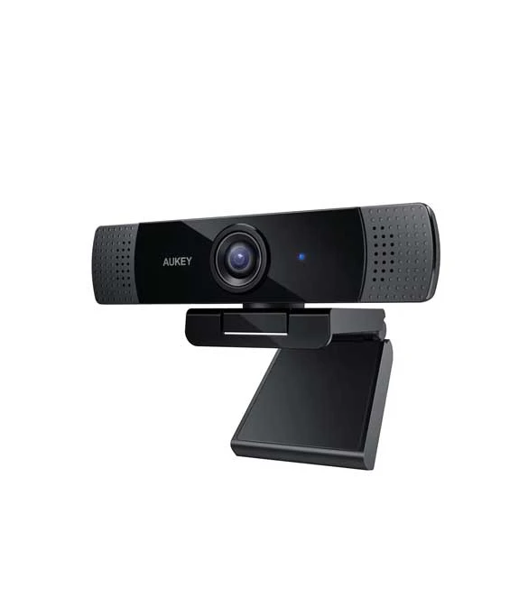 Aukey Pc-lm1e Stream Series 1080P Dual-Mic Webcam