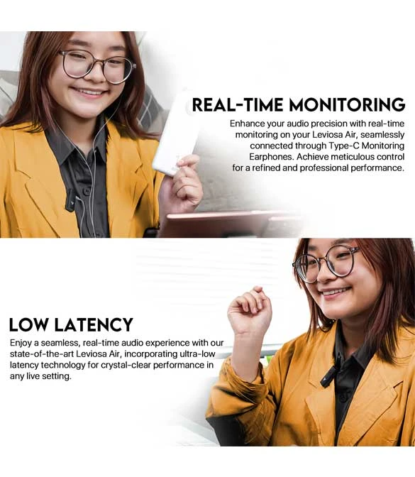 ميكروفون Fantech Leviosa Air WMV11L اللاسلكي من نوع Lightning