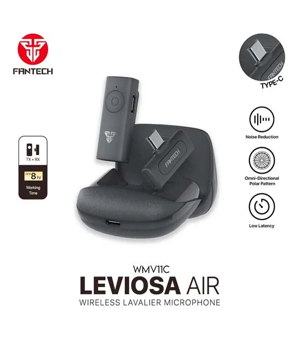 ميكروفون Fantech Leviosa Air WMV11C اللاسلكي من النوع C