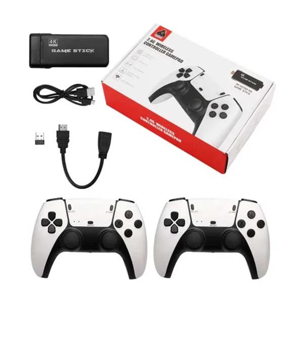 وحدة تحكم فيديو Game Stick 4K Pro HDMI HD لاسلكية 2.4G