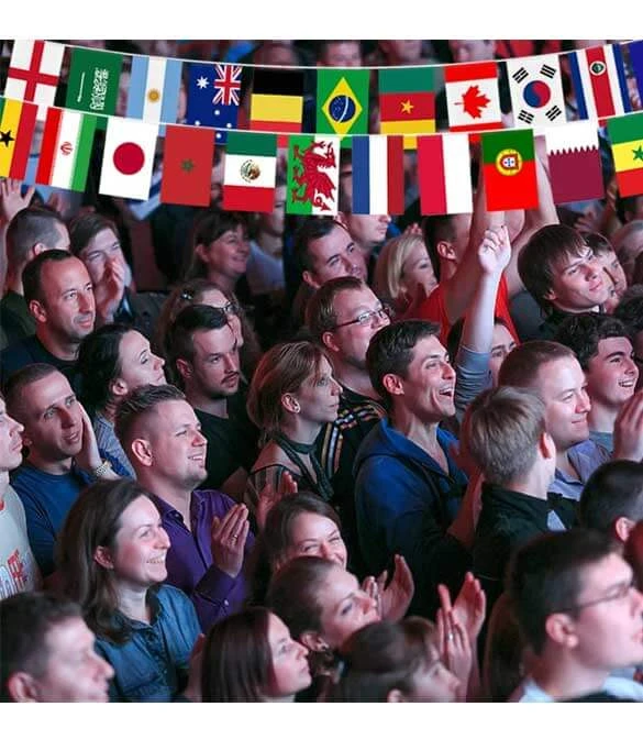 سلسلة أعلام كأس العالم قطر 2022