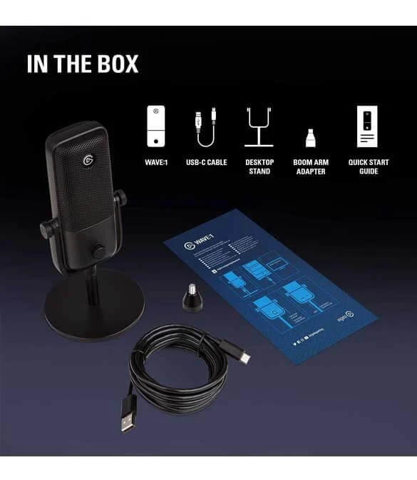 ميكروفون Elgato Wave 1 Premium