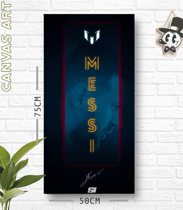 Messi Canvas Art