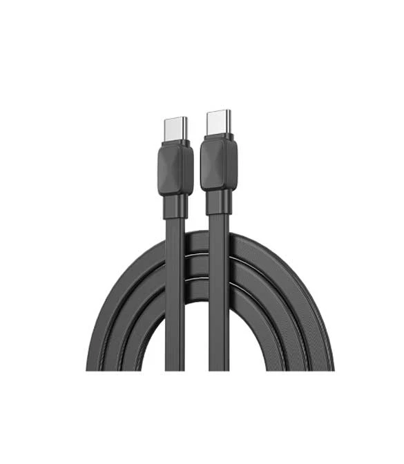 WiWU Black Bravo Series Wi-C004 USB C إلى USB C
