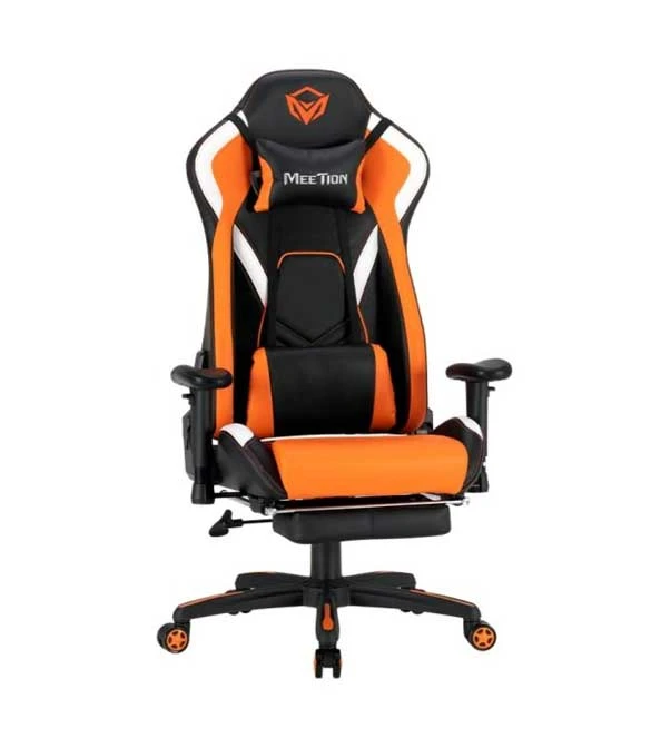 Meetion CHR22 Leather Reclining Gaming E-Sport Chair with Footrest