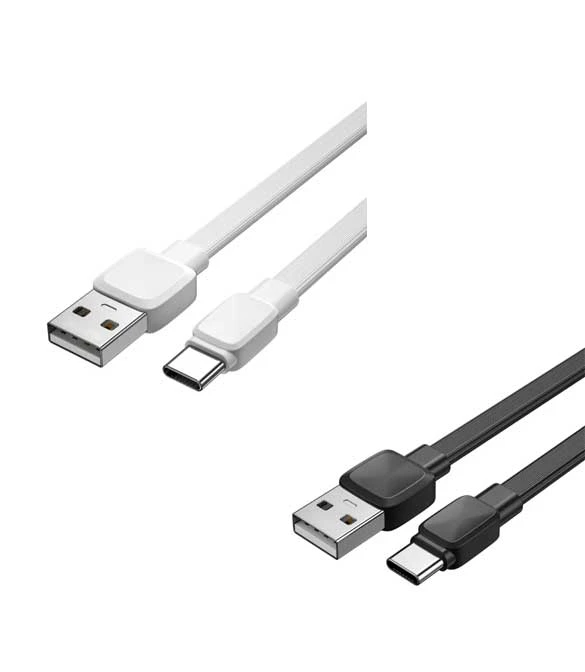 WiWU Black Bravo Series Wi-C003 USB A to Type C Cable