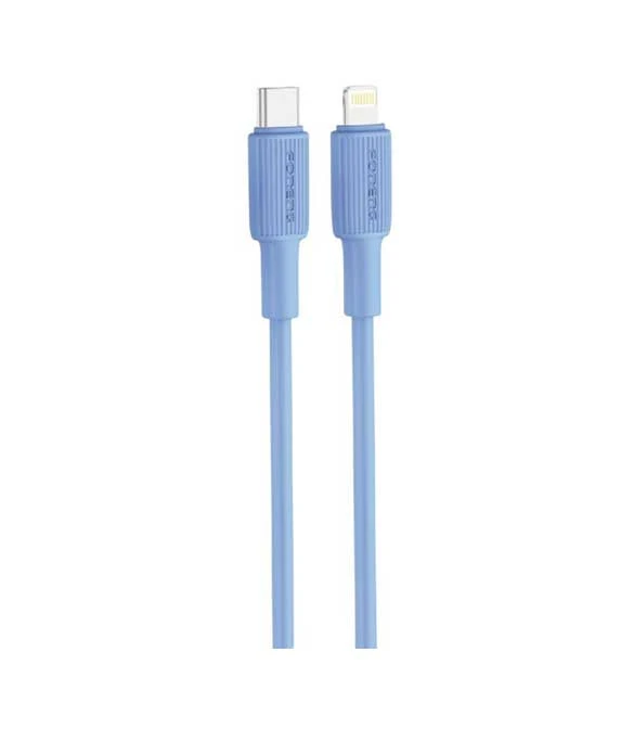كابل سيليكون FONENG X100 من Type-C إلى Lightning بطول 1.2 متر (PD20W)