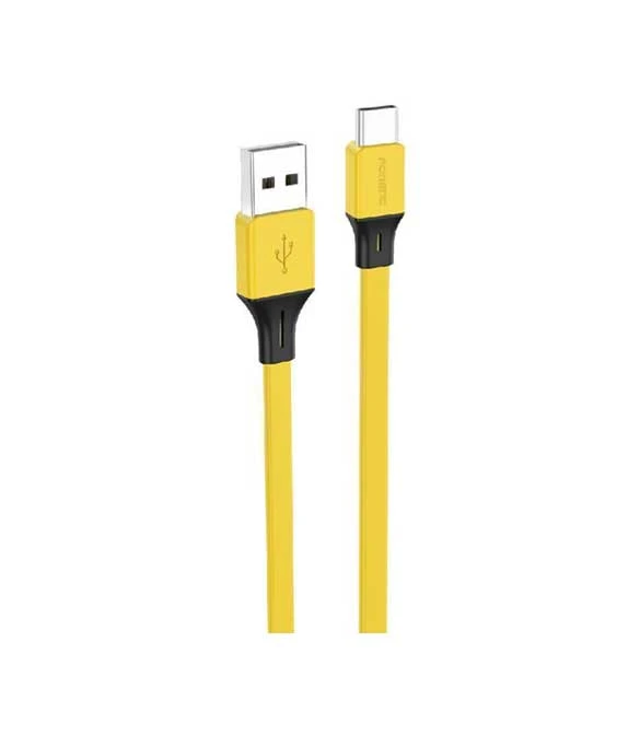 كابل مسطح من نوع C من FONENG X96 بطول 1 متر (3 أمبير / 2.4 أمبير / 2.1 أمبير)