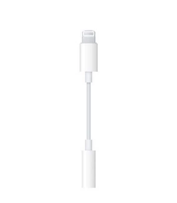 محول Lightning إلى مقبس سماعة رأس مقاس 3.5 ملم من Apple