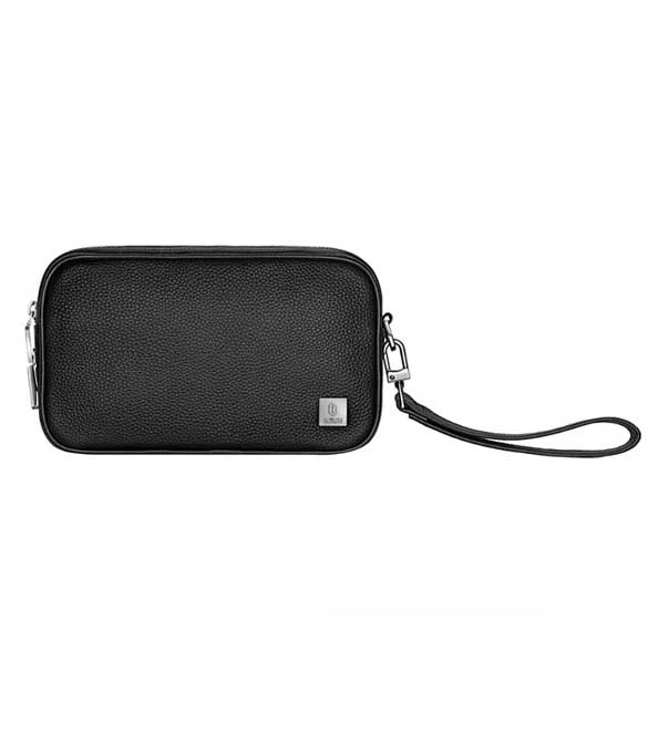 WiWU Master Genuine Leather Fingerprint Lock Pouch