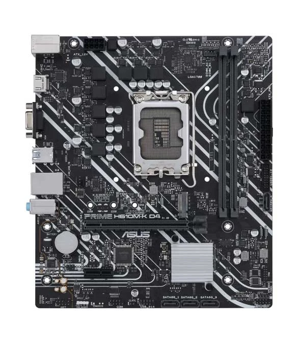 اللوحة الأم ASUS PRIME H610M-K D4 INTEL LGA 1700 MICRO ATX DDR4