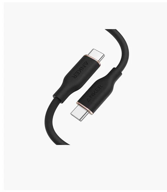 ANKER Powerline III Flow USB-C TO USB-C Cable 100W 3FT - Black