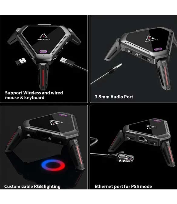 Monster - Emulator Adapter for PS5, PS4, PS3, Xbox ONE, Xbox 360, Xbox Series X/S, Nintendo Switch, PC