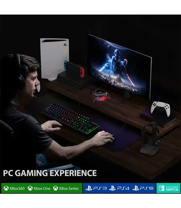 Monster - Emulator Adapter for PS5, PS4, PS3, Xbox ONE, Xbox 360, Xbox Series X/S, Nintendo Switch, PC