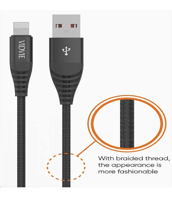 كابل USB Lightning من VIDVIE CB491V