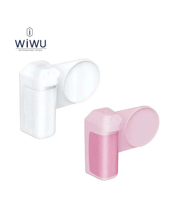 عصا سيلفي بشاحن لاسلكي أبيض من WIWU Wi-W016