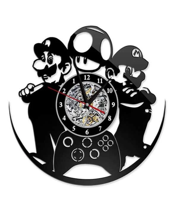 Mario Wall Clock 12 Inch