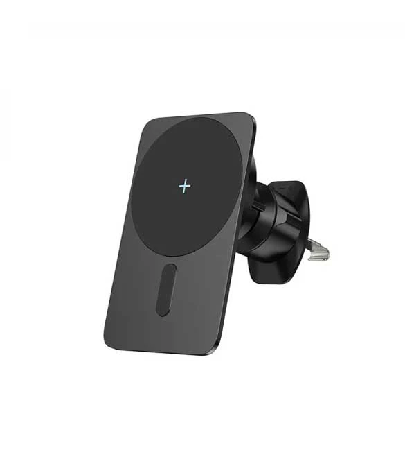 WIWU Q001 Magnetic Attached Wireless Charger Car Mount - Black