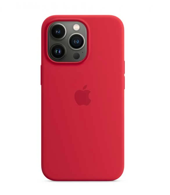iPhone 13 Pro Silicone Case - Red