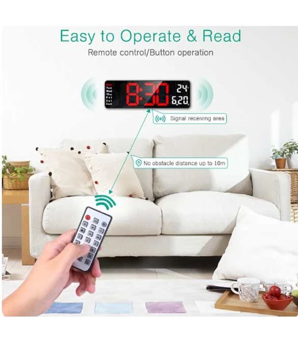 JH3299 Digital LED Clock