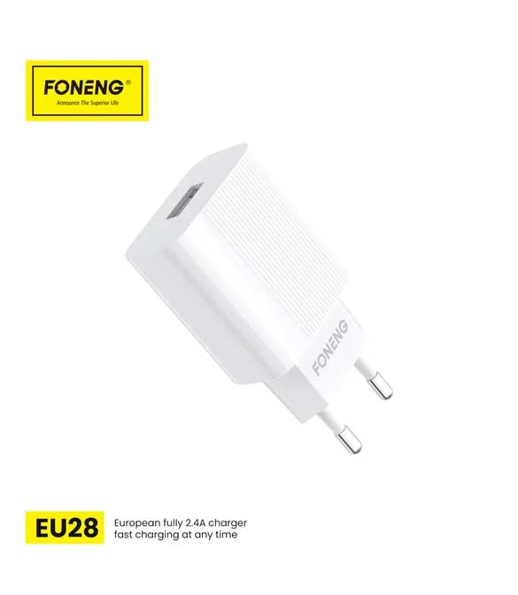 شاحن FONENG 12W EU28 مع كابل Lightning