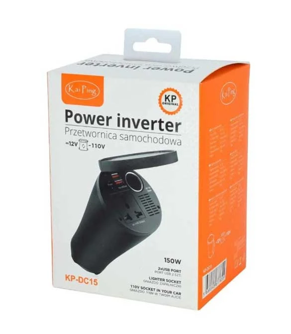 محول الطاقة Kai Ping KP-DC15 بقوة 150 واط