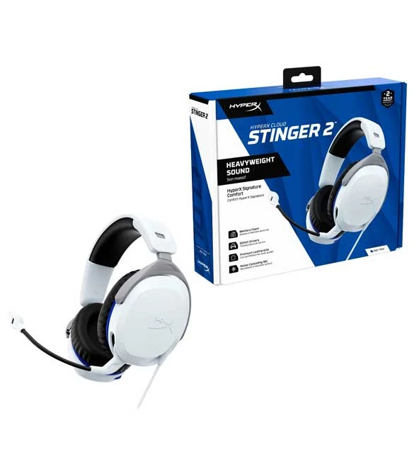 سماعة الرأس HyperX Cloud Stinger 2 - باللون الأبيض