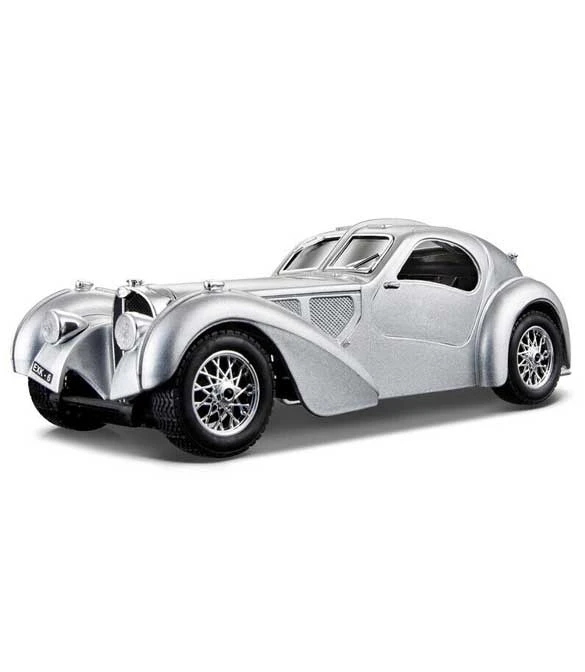 Bburago 1:24 Bugatti Atlantic Model Silver