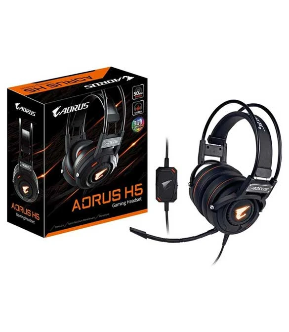 سماعة الألعاب GIGABYTE Aorus H5 Rgb Stereo