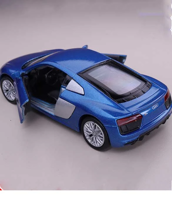 WELLY 1:24 AUDI R8 V10 2016 BLUE