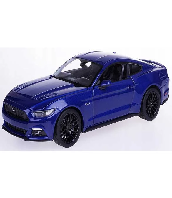 Welly 1:24 Ford Mustang GT Blue 2015