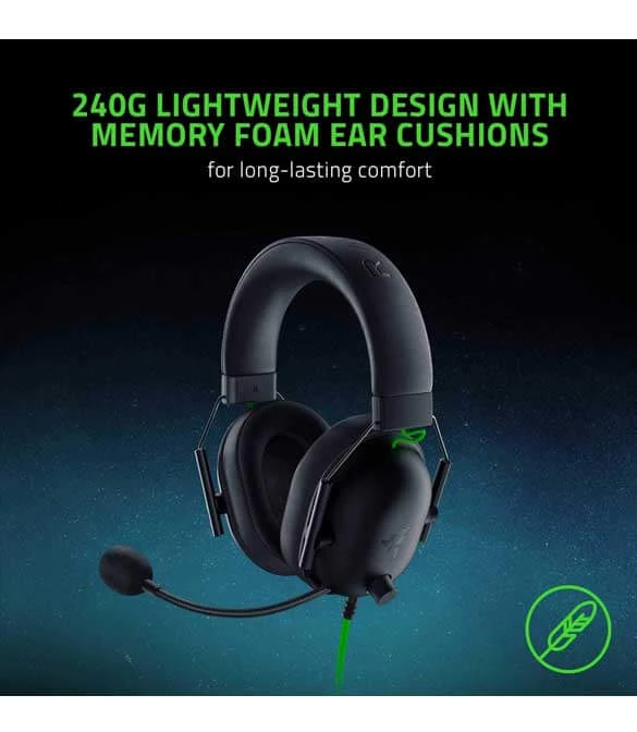 Razer BlackShark V2 X - أبيض