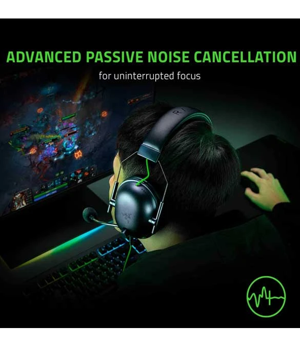 Razer BlackShark V2 X - أبيض