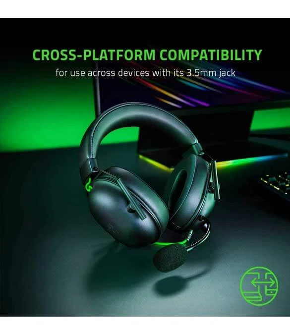 Razer BlackShark V2 X - أبيض