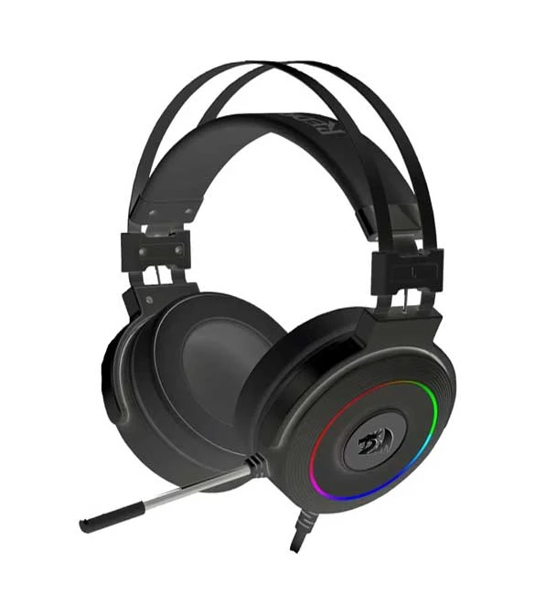 سماعة رأس REDRAGON Lamia H320-1 للألعاب بإضاءة خلفية RGB وسلكية 7.1