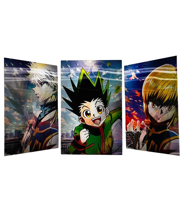صورة حية ثلاثية الأبعاد لـ Hunter X Hunter ( 3 في 1 )